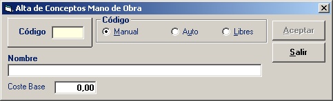 Concepto Mano de Obra 2